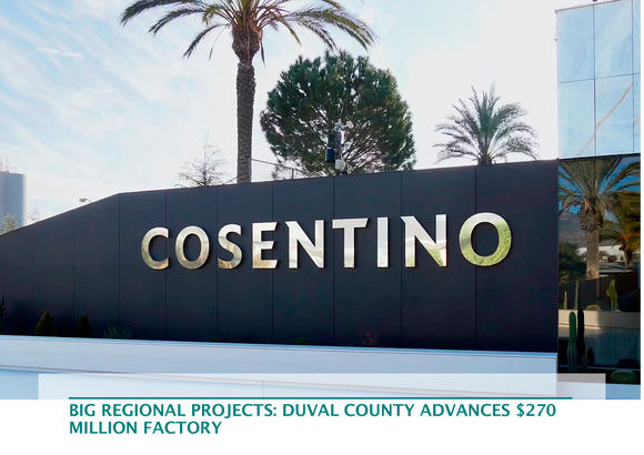 Big Regional Projects: Duval County advances $270 million factory