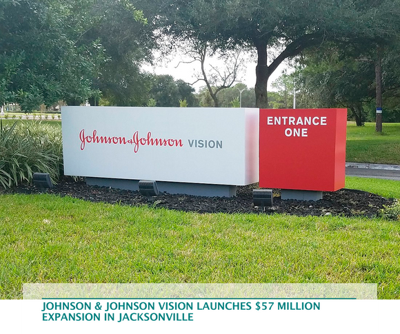 Johnson & Johnson Vision launches $57 million expansion in Jacksonville