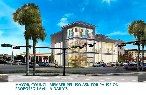 Mayor, Council member Peluso ask for pause on proposed LaVilla Daily’s