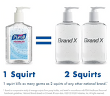 Purell Instant Hand Sanitizer, Clear, 8 oz. Pump Dispenser