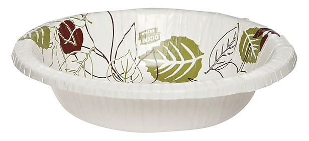 Dixie Ultra Pathways Heavy-Weight Paper Bowl by GP PRO, 12oz, 1000/Carton  (SX12PATH)