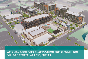 Atlanta developer shares vision for $300 million ‘village center’ at I-295, Butler