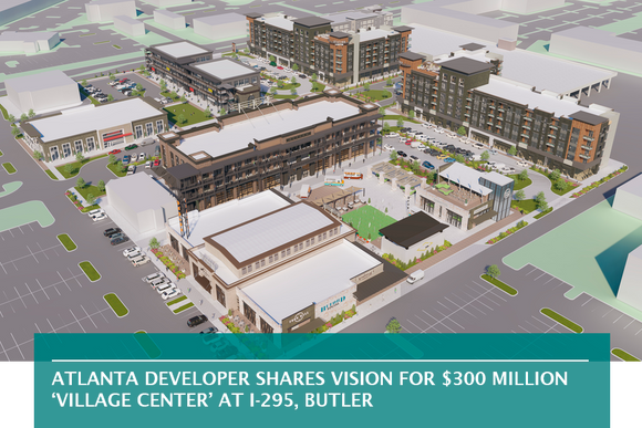 Atlanta developer shares vision for $300 million ‘village center’ at I-295, Butler