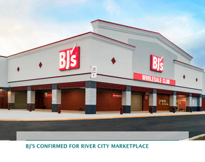 BJ’s confirmed for River City Marketplace