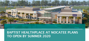Baptist HealthPlace at Nocatee plans to open by summer 2020