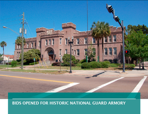 Bids opened for historic National Guard armory