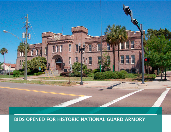Bids opened for historic National Guard armory