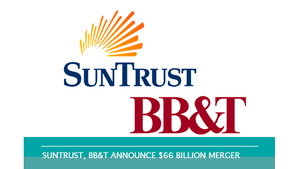 SunTrust, BB&T announce $66 billion merger