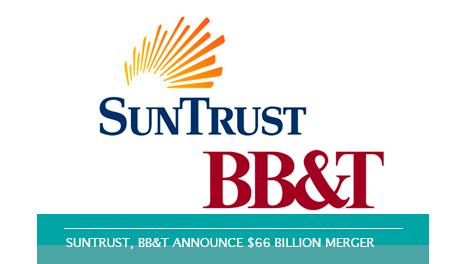 SunTrust, BB&T announce $66 billion merger