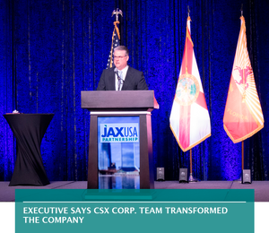 Executive says CSX Corp. team transformed the company
