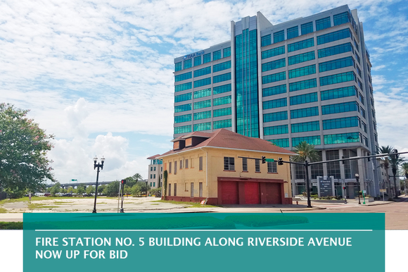 Fire Station No. 5 building along Riverside Avenue now up for bid