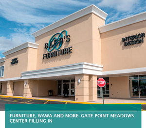Furniture, Wawa and more: Gate Point Meadows center filling in
