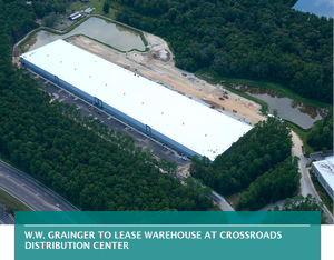 W.W. Grainger to lease warehouse at Crossroads Distribution Center