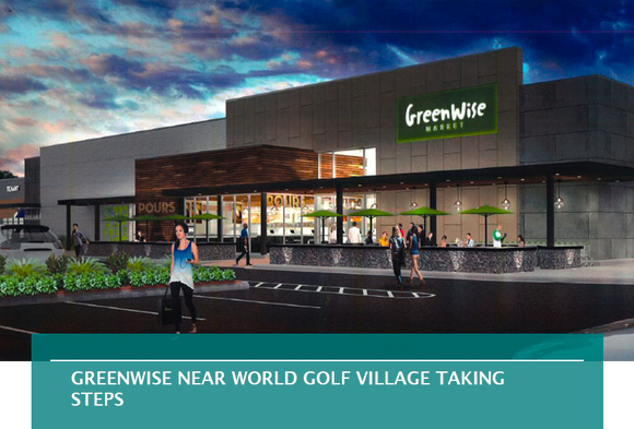 GreenWise near World Golf Village taking steps