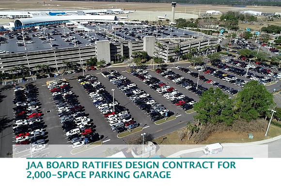 JAA board ratifies design contract for 2,000-space parking garage