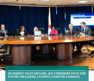 As energy sales decline, JEA considers path for future including layoffs, charter changes