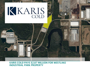 Karis Cold pays $2.87 million for Westlake Industrial Park property