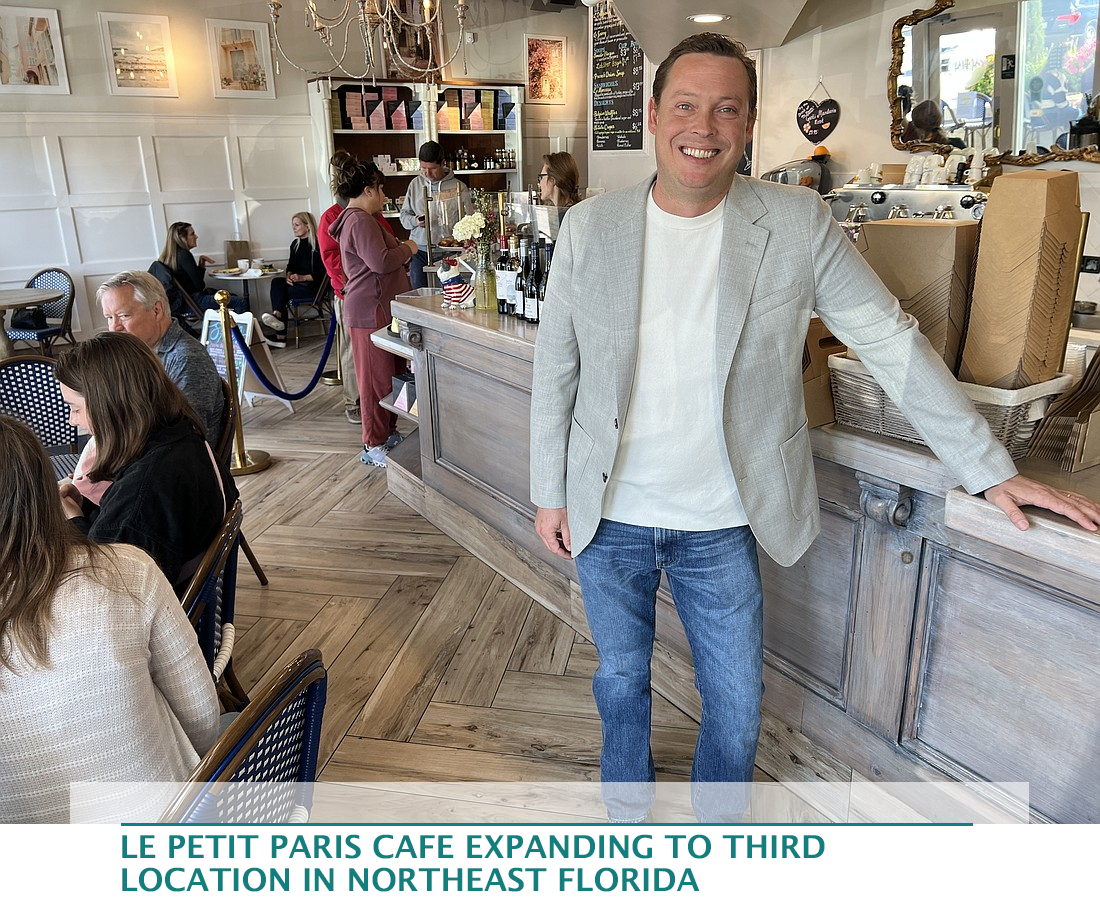 Le Petit Paris cafe expanding to third location in Northeast Florida