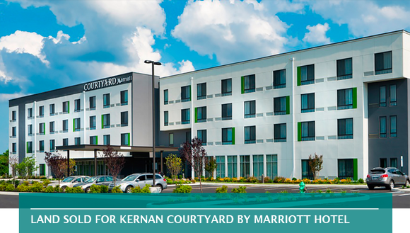 Land sold for Kernan Courtyard by Marriott hotel