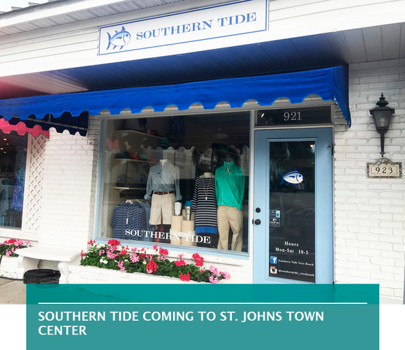 Southern Tide coming to St. Johns Town Center