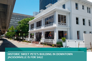 Historic Sweet Pete’s building in Downtown Jacksonville is for sale
