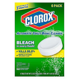 Clorox Automatic Toilet Bowl Cleaner, 3.5 Ounces, 12 Ct