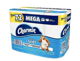 Charmin Ultra Soft Mega 2-Ply Standard Toilet Paper, White, 284 Sheets/Roll, 18 Rolls/Pack (99862) ***Backordered until April 15th***