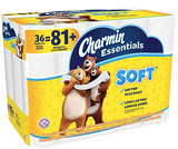 Charmin Essentials Soft™ Toilet Paper, 2-Ply, 200 Sheets/Roll, 36 Giant Rolls/Pack **Backorderd until Thursday April 9th**