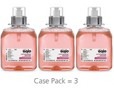 GOJO® FMX-12™ Foam Handwash, Cranberry, Refill, 1,250 mL, 3/CT