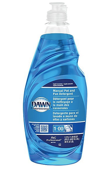 Dawn Professional Manual Pot and Pan Detergent, Original, 38 oz.