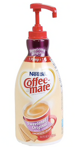 Nestle® Coffee-mate® Coffee Creamer, Sweetened Original, 1.5L Liquid Pump Bottle, 1 Each