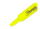 Sharpie® Accent® Highlighter, Chisel Tip, Fluorescent Yellow, 12/Pack (25025)