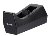 Scotch® Desktop Tape Dispenser, Black (C-38)