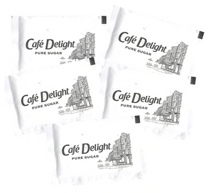 Cafe Delight Pure Sugar Packets, 1,000/Box