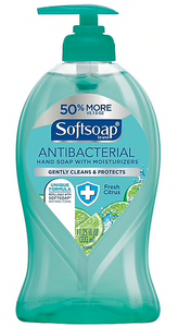 Softsoap® Antibacterial Hand Soap, Fresh Citrus, 11.25 oz. Pump Bottle