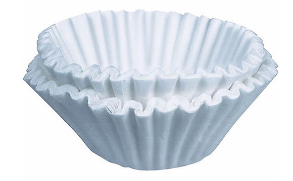 Bunn® 50/60 Paper Regular Coffee Filter For 12 Cup Commercial Brewers, 3000/Case