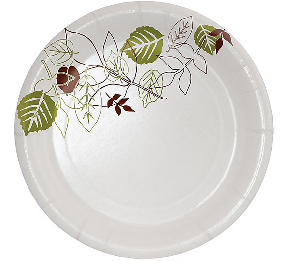 Dixie® Ultra® Pathways® Heavy-Weight Paper Plates by GP PRO, 5 7/8