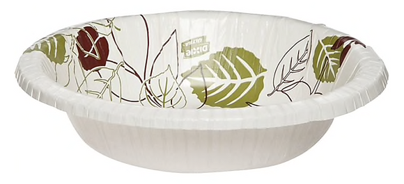 Dixie Food Service Pathways Heavyweight Paper Bowls SX20PATH