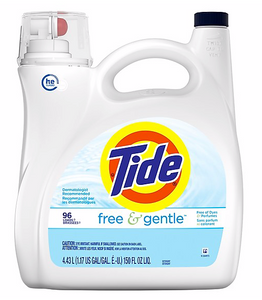 Tide®Liquid Free & Gentle Laundry Detergent, 150 fl. oz