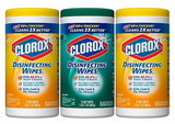 Clorox Disinfecting Wipes, Value Pack, Crisp Lemon and Fresh Scent, 3 Pack, 35 Wipes Each (30112)