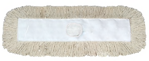 O'Dell® Cotton Cut-End Dust Mop Head, 24" x 5", White