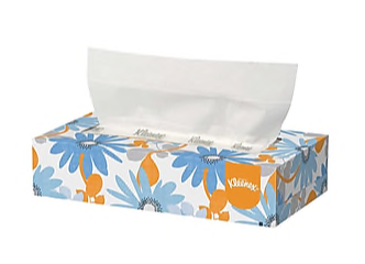 Kleenex Standard Facial Tissues, 2-Ply, 100 Sheets/Box, 36 Boxes/Pack (21400)
