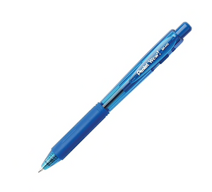 Pentel WOW! Retractable Ballpoint Pens, Medium Point, Blue Ink, 18 Pack (BK440BP18C)